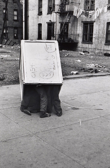 New York City (Three Boys in Box), 1945