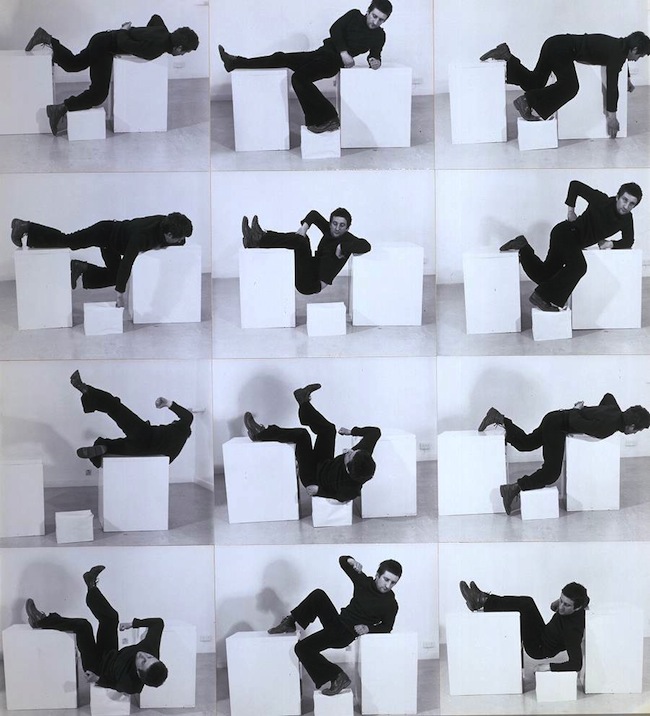 Pose Work for Plinths 3 1971 by Bruce McLean born 1944
