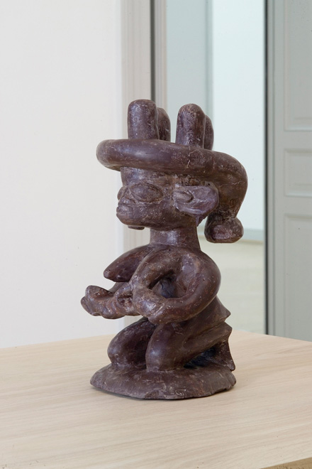 bethan_huws_African Sculpture, 2006 Chocolate cast