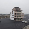 Nail house in Wenling-China