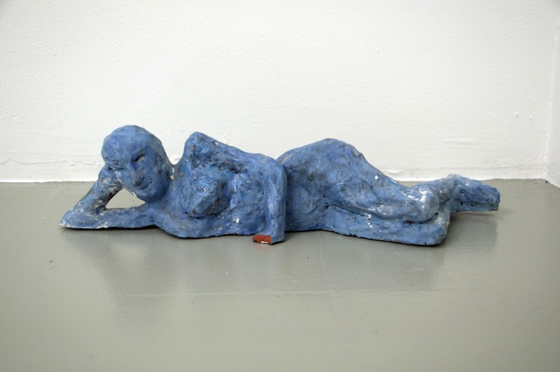 chloe-seibert-Blue Lady (2013) Found ceramic object